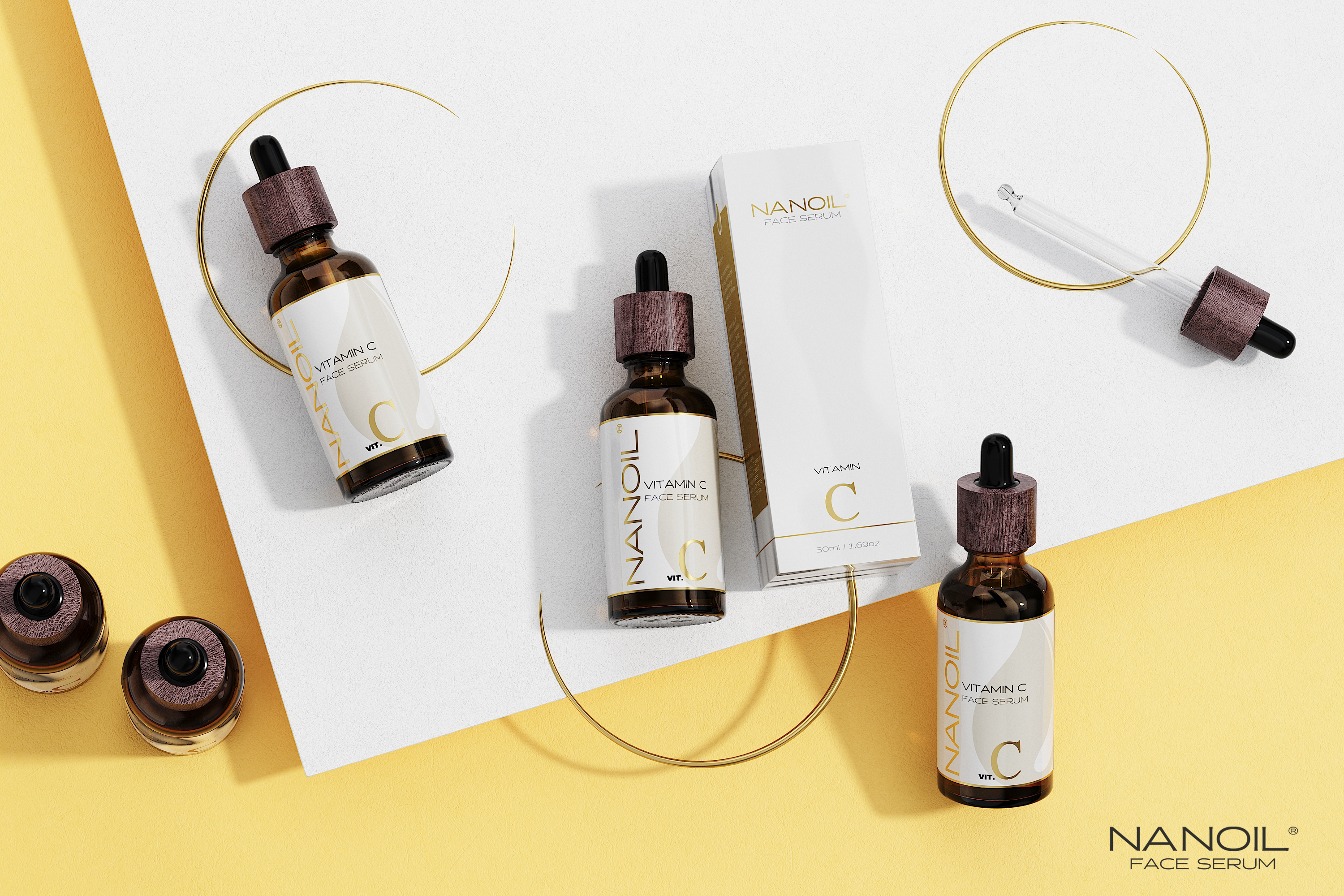 Nanoil gezichtsserum met vitamine c